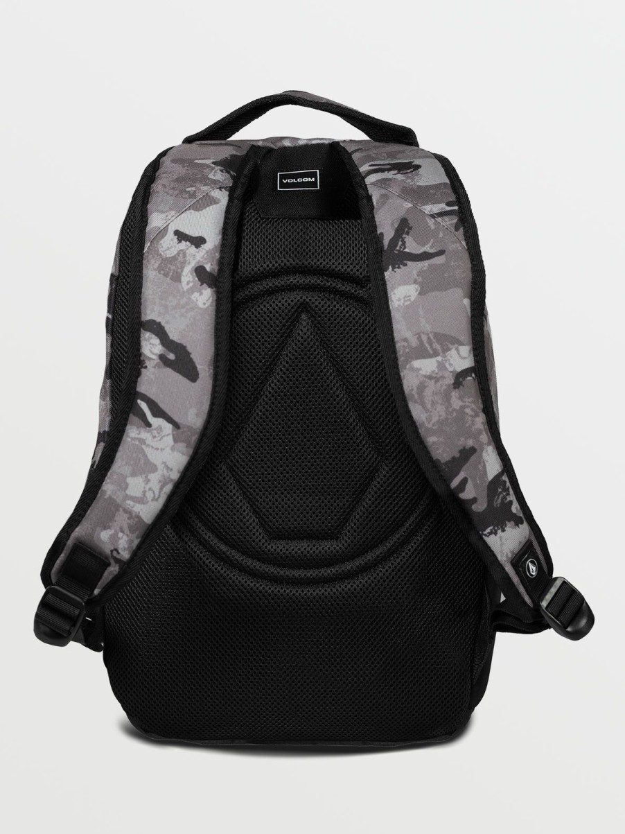 Men Volcom Bags & Backpacks | Everstone Skate Backpack Grey