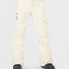 Women Volcom Pants | Womens Aston Gore-Tex Pants Moonbeam