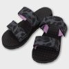 Women Volcom Sandals | Eco Recliner Slide Black Out