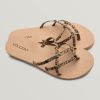 Women Volcom Sandals | New School Ii Sandal Cheetah