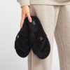 Women Volcom Slippers | Lived In Lounge Slip Sandals Black