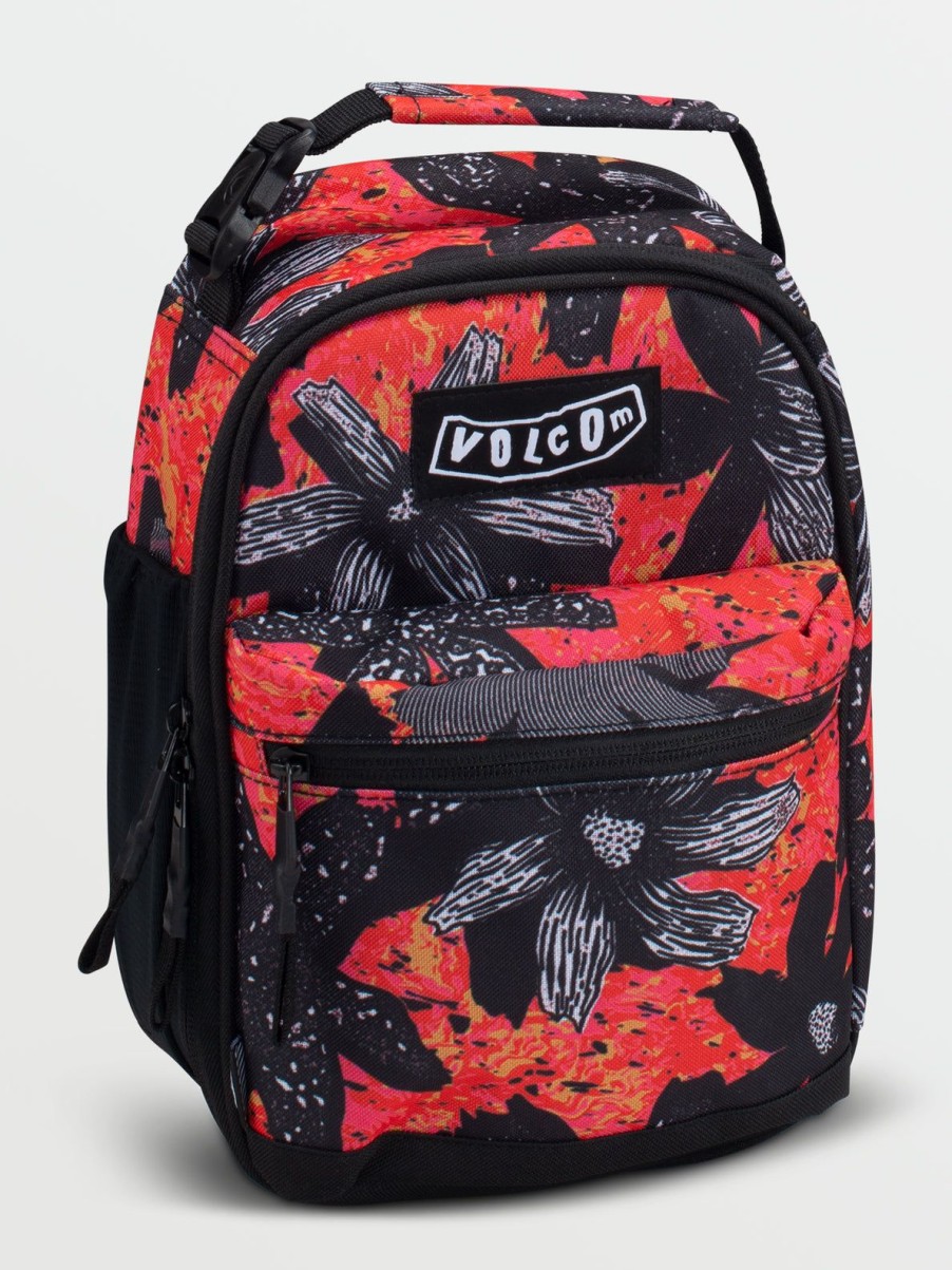 Boys Volcom | Youth Grizzle Lunchkit Red