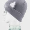 Kids Volcom Beanies | Kids Snow Creature Beanie Lilac Ash