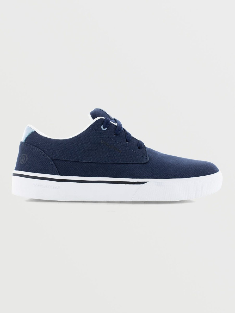 Men Volcom Workwear Shoes | Volcom Workwear True Shoes Navy