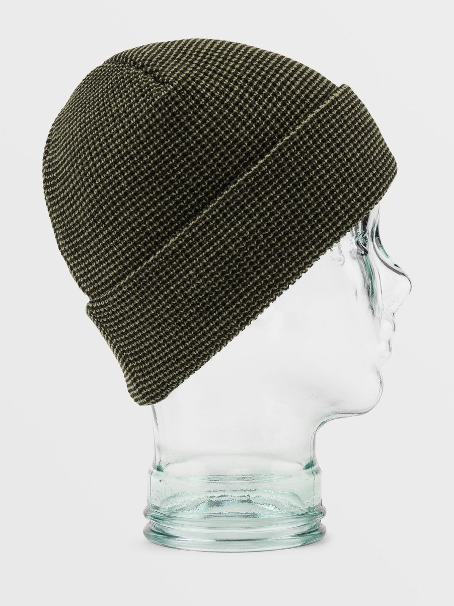 Women Volcom Hats & Beanies | Womens V.Co Baseline Beanie Light Military