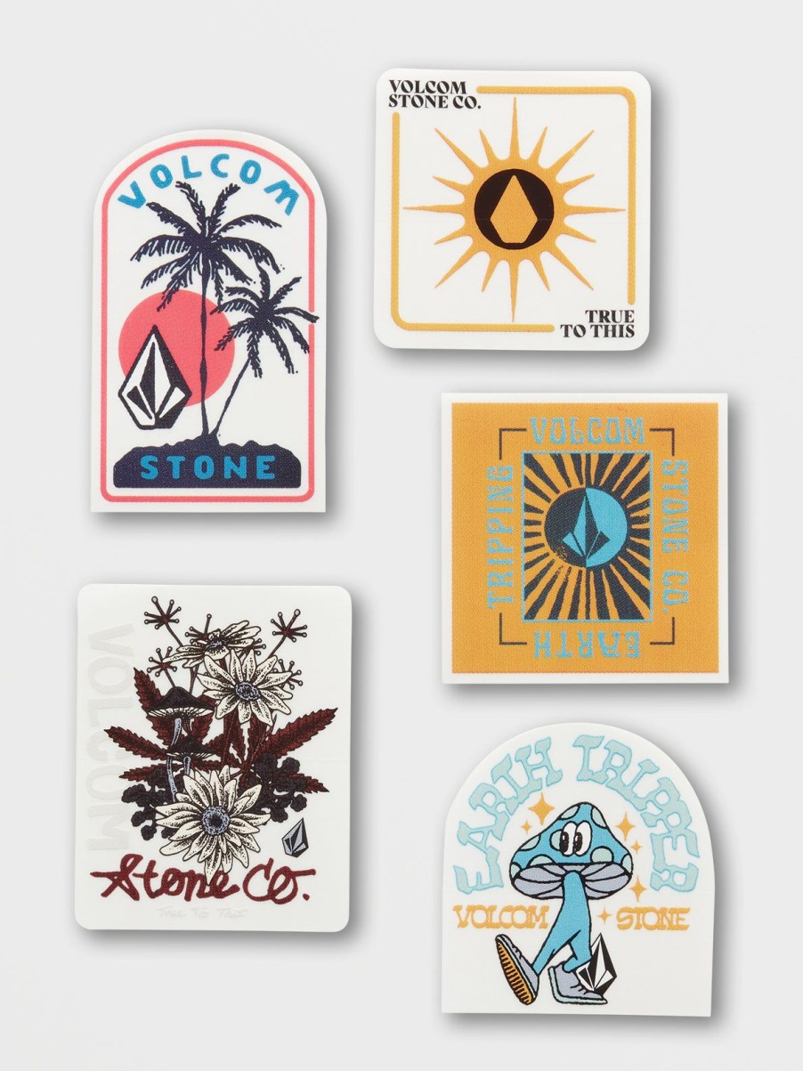 Girls Volcom | Outdoor Sticker Pack - Assorted Assorted Colors