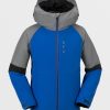 Kids Volcom Jackets | Kids Sawmill Insulated Jacket Electric Blue