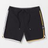 Men Volcom Boardshorts & Trunks | Lido Liberators Scallop Boardshorts Black