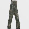 Kids Volcom Pants | Kids Barkley Insulated Bib Overalls Cloudwash Camo