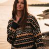 Women Volcom Sweaters & Cardigans | Not Fairisle Sweater Vintage Black