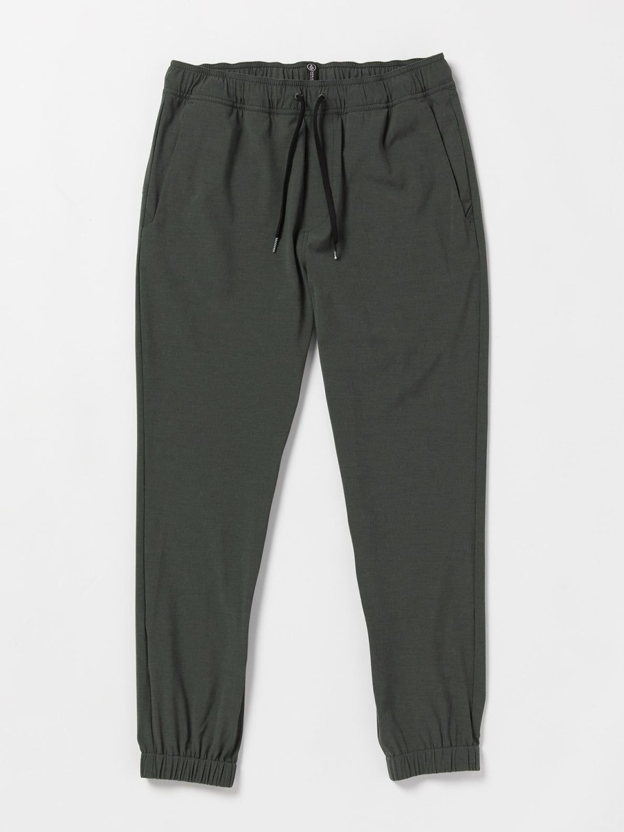 Men Volcom Pants | Frickin Cross Shred Joggers Stealth