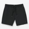 Men Volcom Golf | Nomoly Hybrid Shorts Black