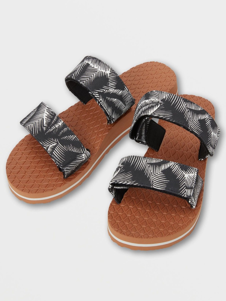 Women Volcom Sandals | Eco Recliner Slide Sand