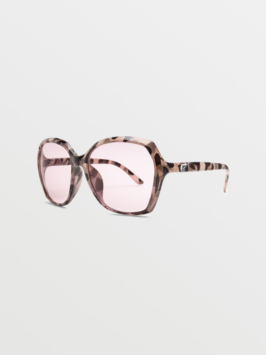 Men Volcom Sunglasses | Psychic Sunglasses/Rose Deff Leopard