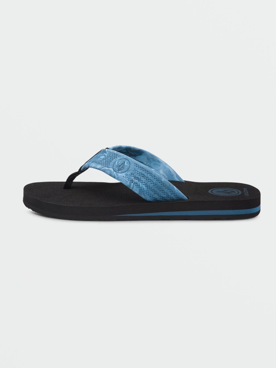 Men Volcom Sandals | Daycation Sandals Aged Indigo