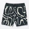 Men Volcom Boardshorts & Trunks | Blind Lines Mod-Tech Boardshorts Black