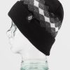 Women Volcom Hats & Beanies | Womens Check This Beanie Black