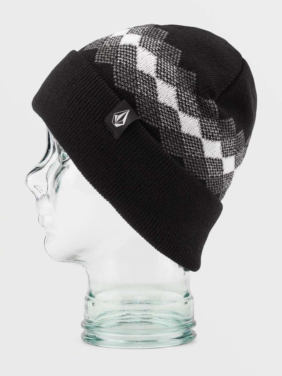 Women Volcom Hats & Beanies | Womens Check This Beanie Black