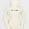 Women Volcom Layering | Womens Riding Hydro Hoodie Moonbeam