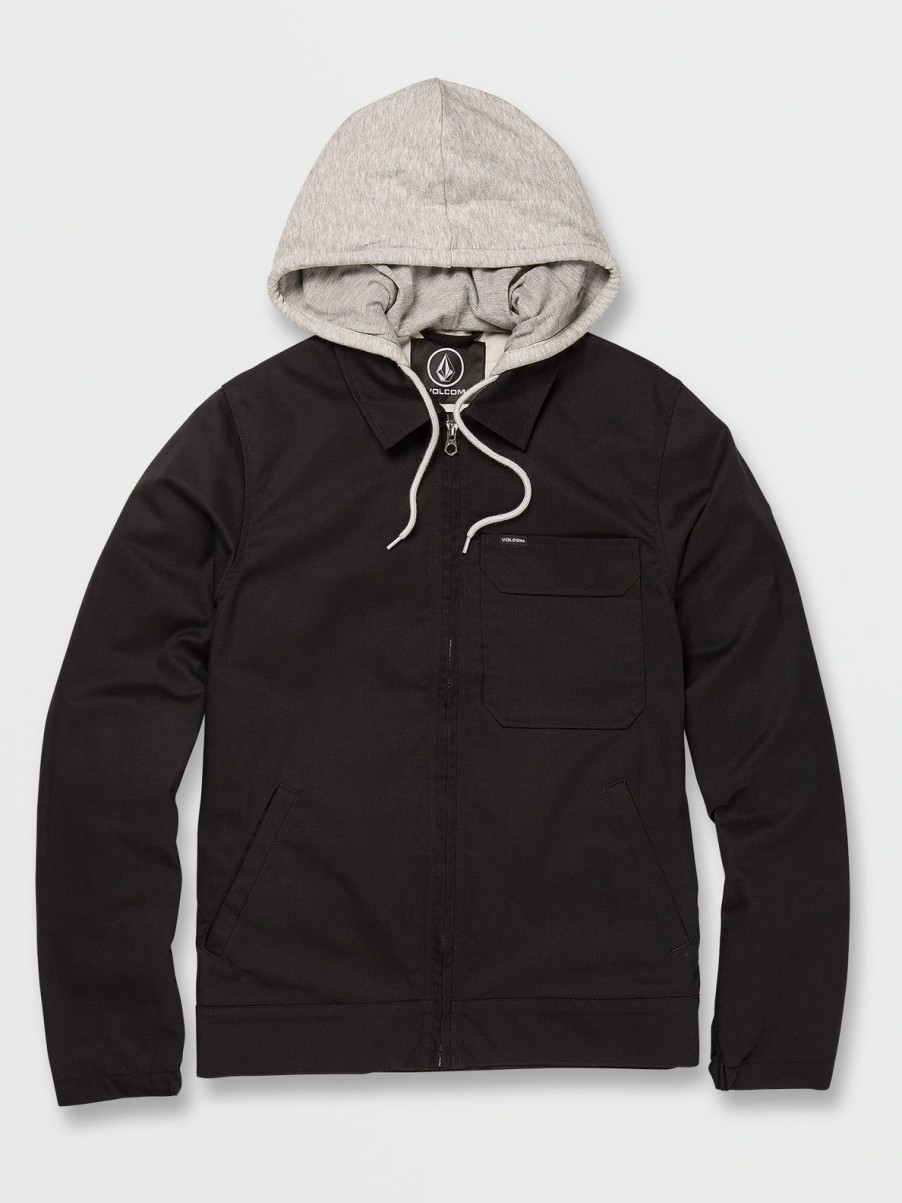 Men Volcom Jackets | Korman Jacket Black