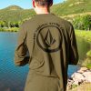 Men Volcom Rashguards | Taunt Long Sleeve Shirt Military