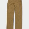 Men Volcom Skate Vitals | Frickin Skate Chino Pants Dark Khaki