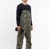 Men Volcom Pants | Mens Rain Gore-Tex Bib Overalls - Cloudwash Cloudwash Camo