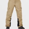 Women Volcom Pants | Womens Wildling Pants Dark Khaki