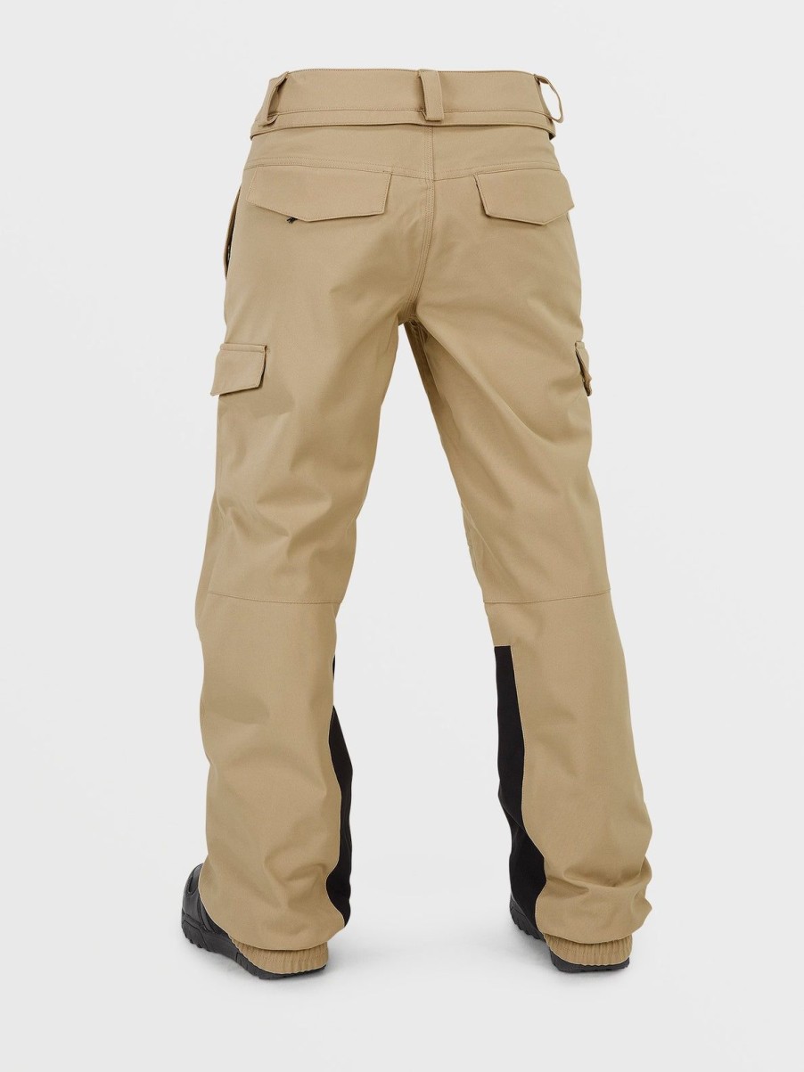 Women Volcom Pants | Womens Wildling Pants Dark Khaki