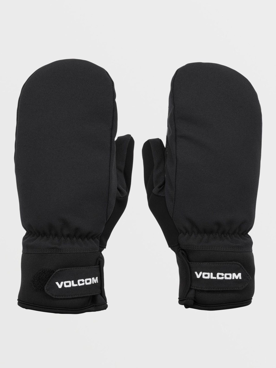 Men Volcom Gloves & Mitts | Mens V.Co Nyle Mitts Black