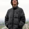 Men Volcom Jackets | Walltz Reversible Jacket Black White