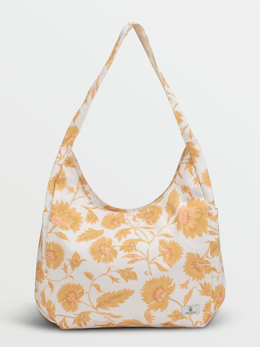 Boys Volcom | Schoolyard Canvas Hobo Tote Dust Gold