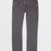 Men Volcom Jeans | Solver Modern Fit Jeans Easy Enzyme Grey