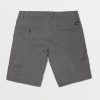 Men Volcom Golf | Frickin Cross Shred Static Shorts Charcoal Heather