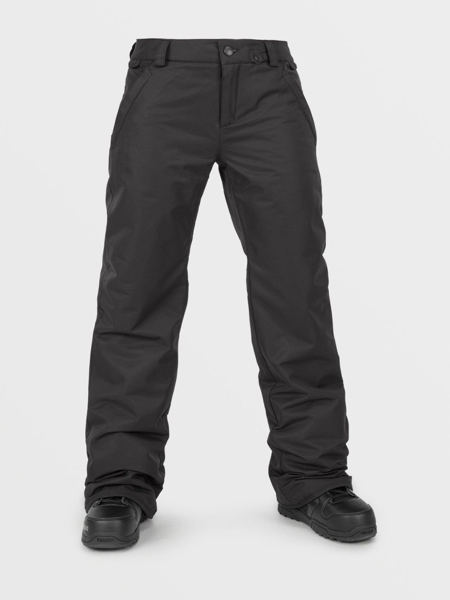 Women Volcom Pants | Womens Frochickie Insulated Pants Black