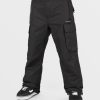 Men Volcom Pants | Mens V.Co Hunter Pants Black