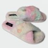 Women Volcom Slippers | Lived In Lounge Slippers Tie Dye