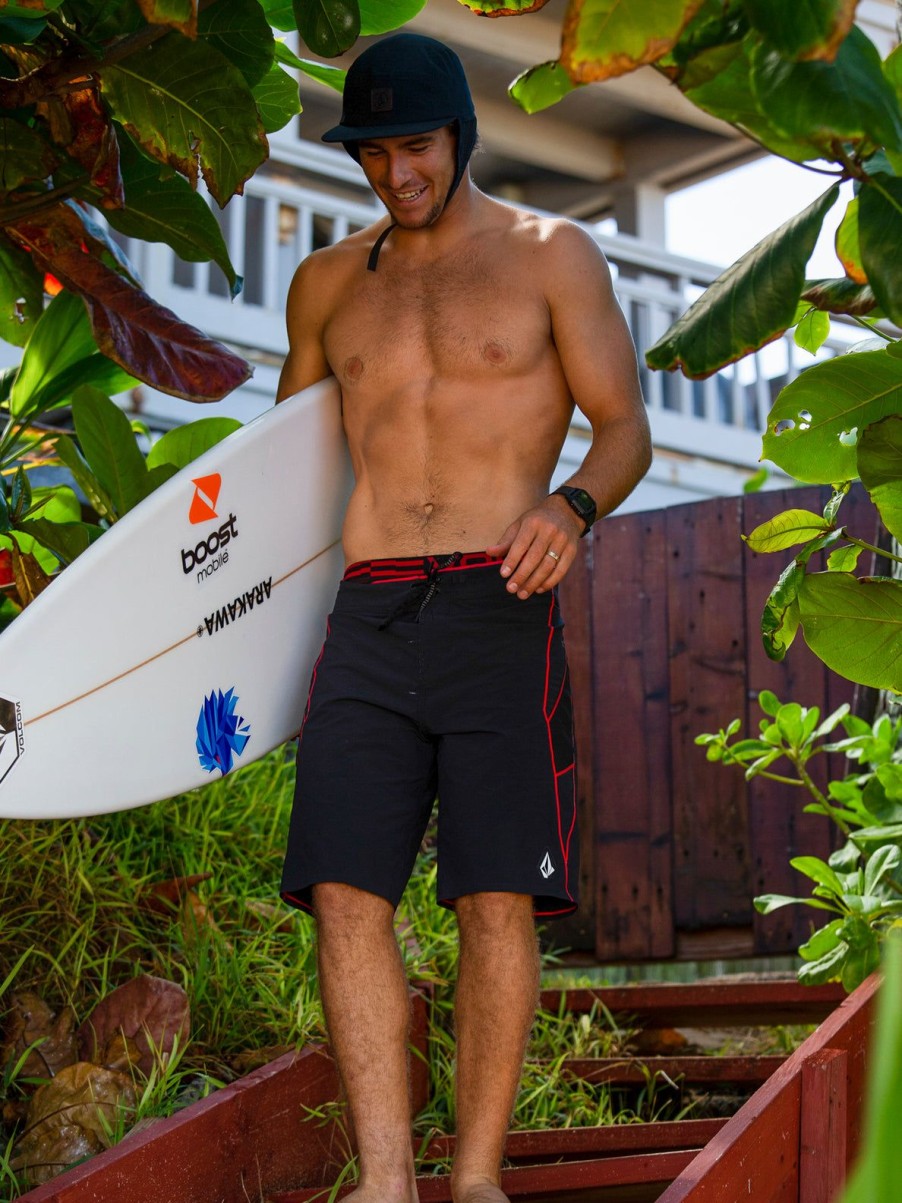 Men Volcom Surf Vitals | Surf Vitals Jack Robinson Boardshorts Black