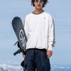 Men Volcom Layering | Mens Hydro Riding Crew Pullover Ice