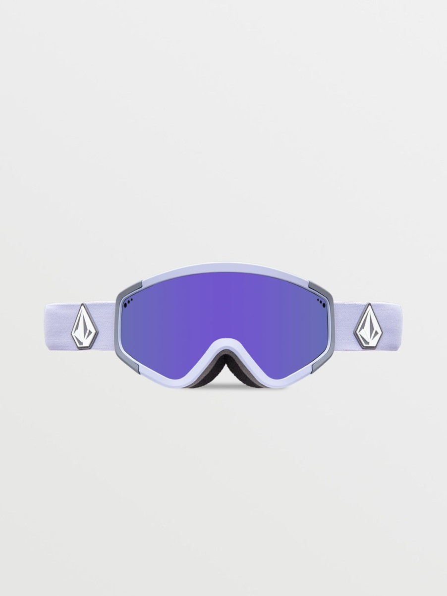 Women Volcom Accessories | Attunga Goggle - Lilac/Storm/Chrome+Bl Purple