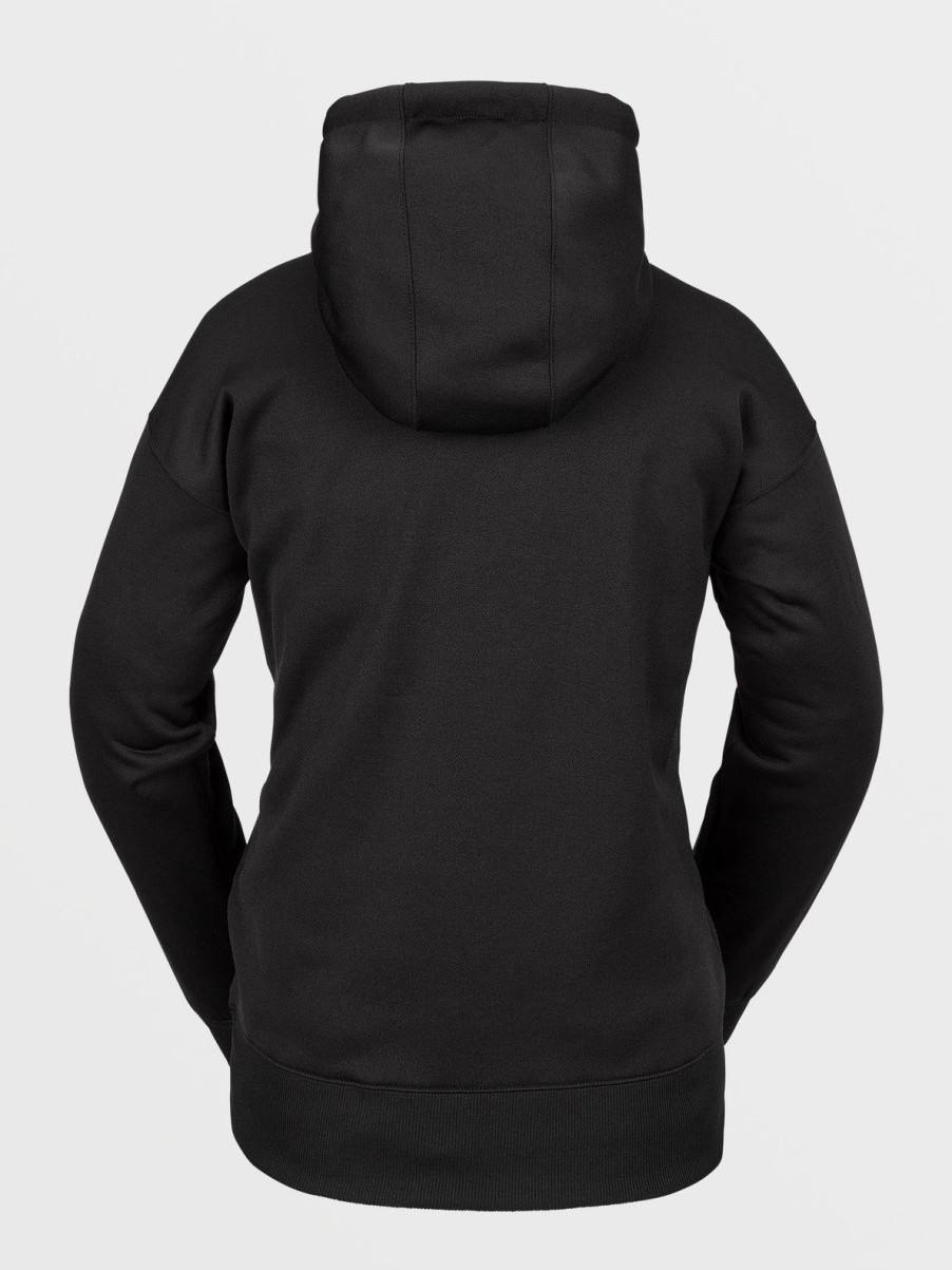 Women Volcom Layering | Womens Core Hydro Hoodie Black