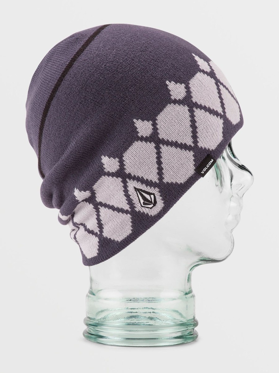 Men Volcom Beanies | Mens Billbrd Beanie Purple