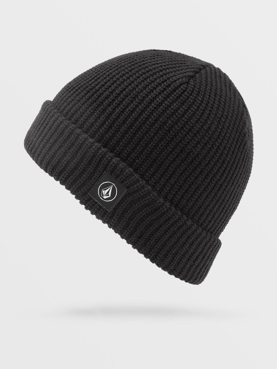 Women Volcom Hats & Beanies | Full Stone Beanie Black