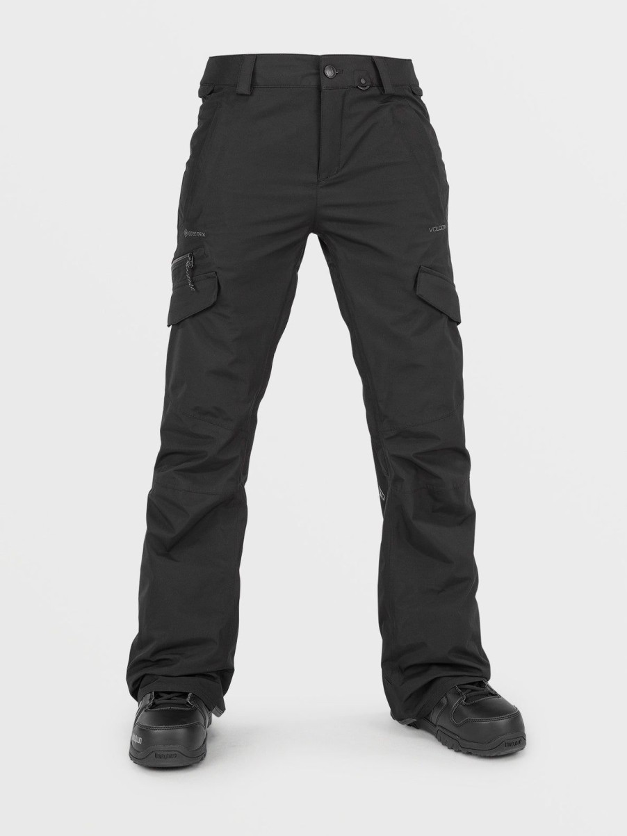 Women Volcom Pants | Womens Aston Gore-Tex Pants Black