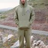 Men Volcom Hiking | Earth Tripper Elastic Waist Fleece Pants Thyme Green