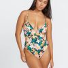 Women Volcom One-Pieces | Had Me At Aloha One Piece Swimsuit Multi