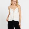 Women Volcom Tops | Haute Tea Cami Cloud