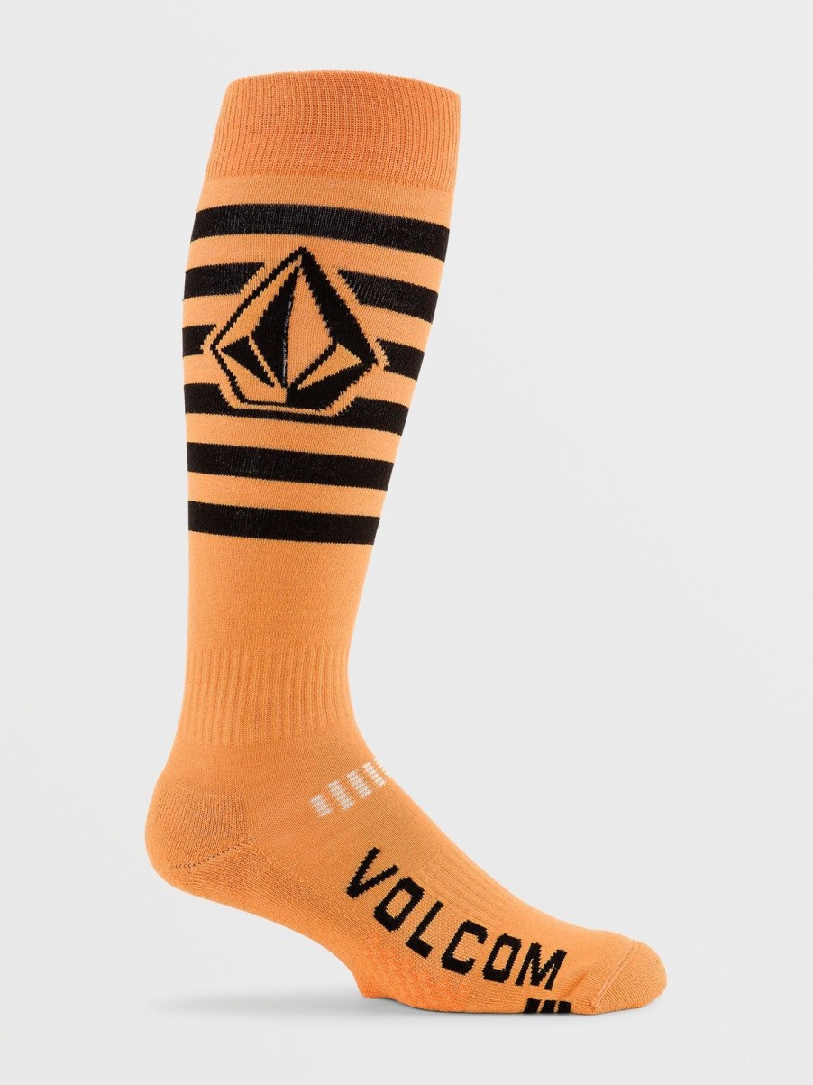 Men Volcom Accessories | Mens Kootney Socks Gold