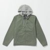 Men Volcom Jackets | Korman Hood Jacket Agave