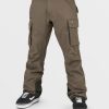 Men Volcom Pants | Mens New Articulated Pants Teak